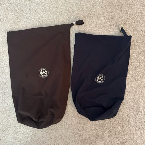 Michael Kors Accessories - Michael Kors Black Dust Bag with Gold Logo